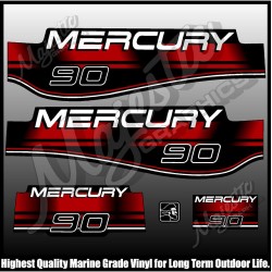 Mercury 90 - Decals